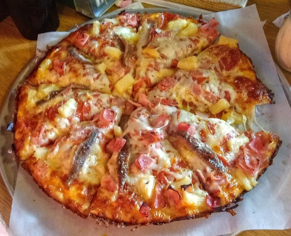 Ham Pineapple and Anchovies