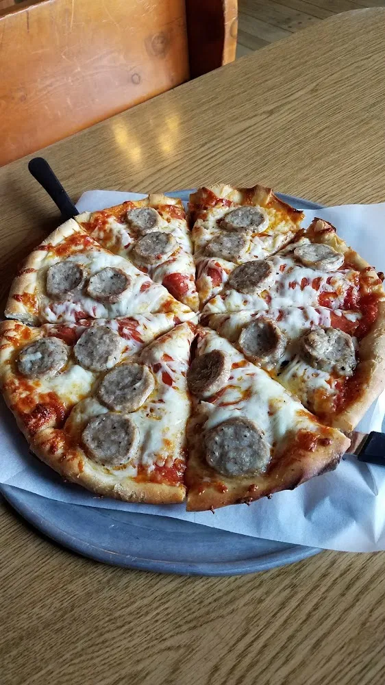 Pepperoni and Sausage Pizza